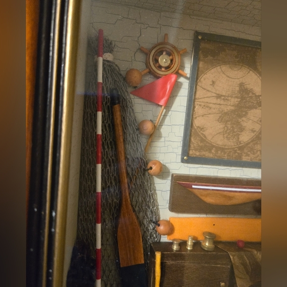 Boat Builders Workshop Shadow Box - Picture 4 of 8